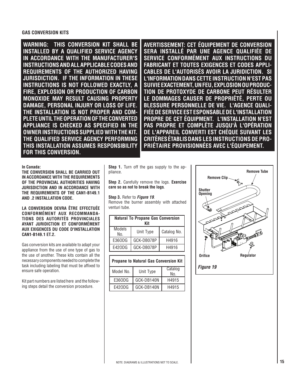 Lennox Hearth ELITE E36ODGPE User Manual | Page 15 / 16