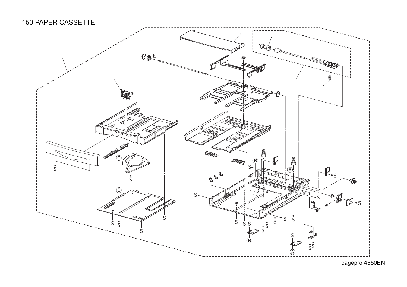 150 paper cassette | Lennox Hearth 4650EN User Manual | Page 10 / 39