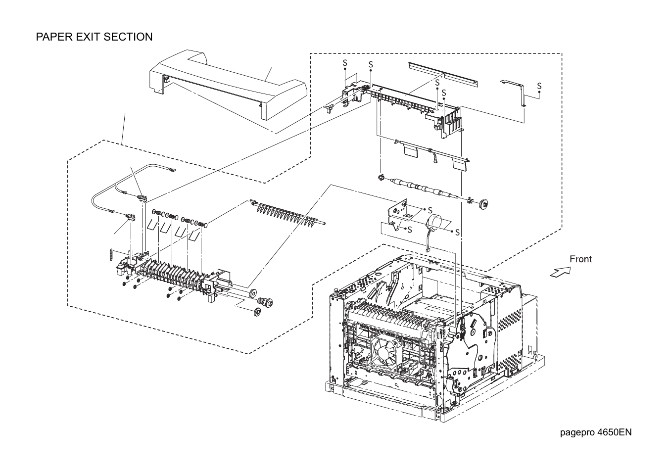 Paper exit section | Lennox Hearth 4650EN User Manual | Page 20 / 39