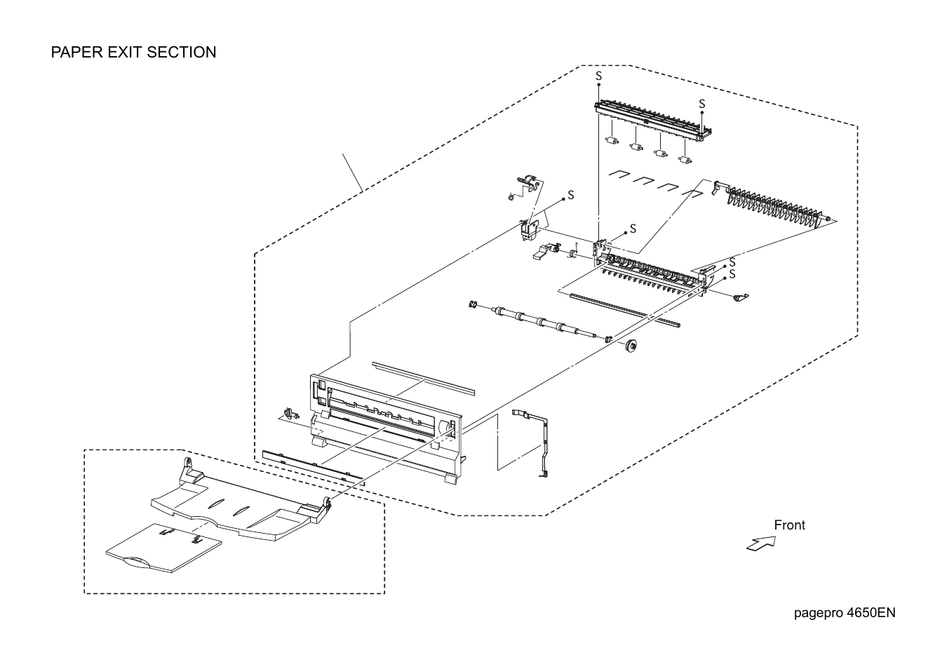 Paper exit section | Lennox Hearth 4650EN User Manual | Page 22 / 39