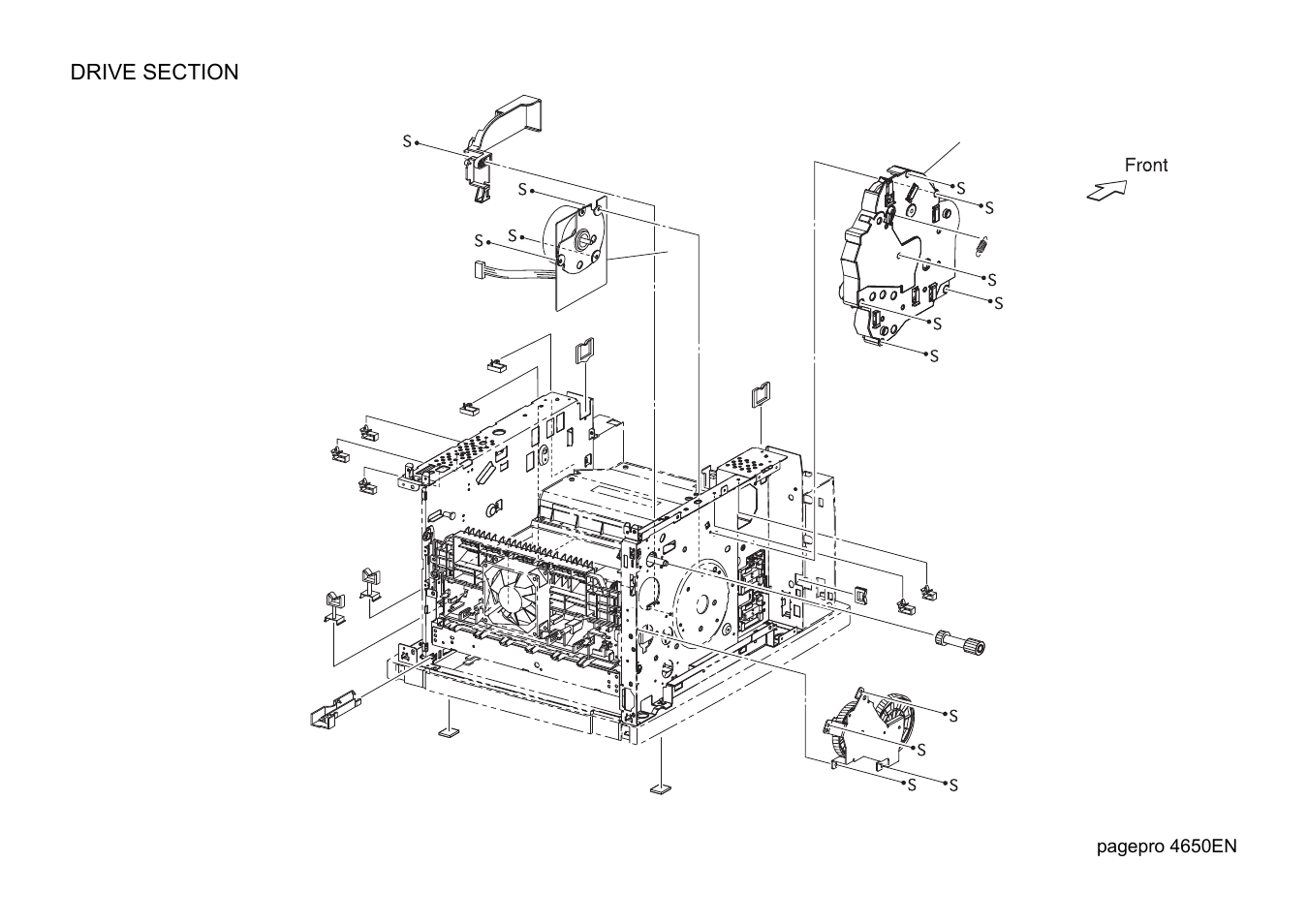 Drive section | Lennox Hearth 4650EN User Manual | Page 24 / 39