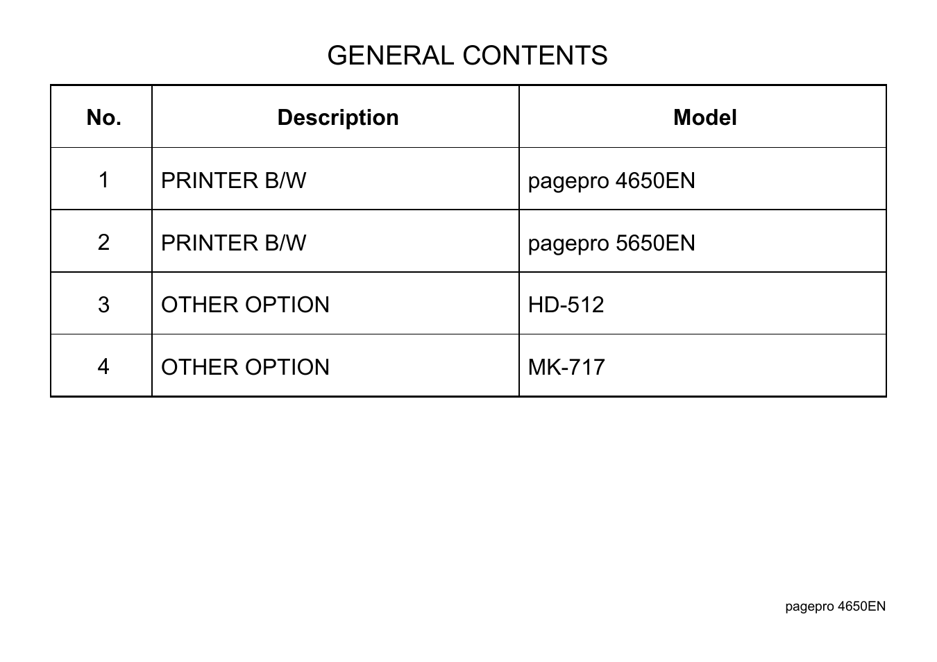 General contents | Lennox Hearth 4650EN User Manual | Page 4 / 39