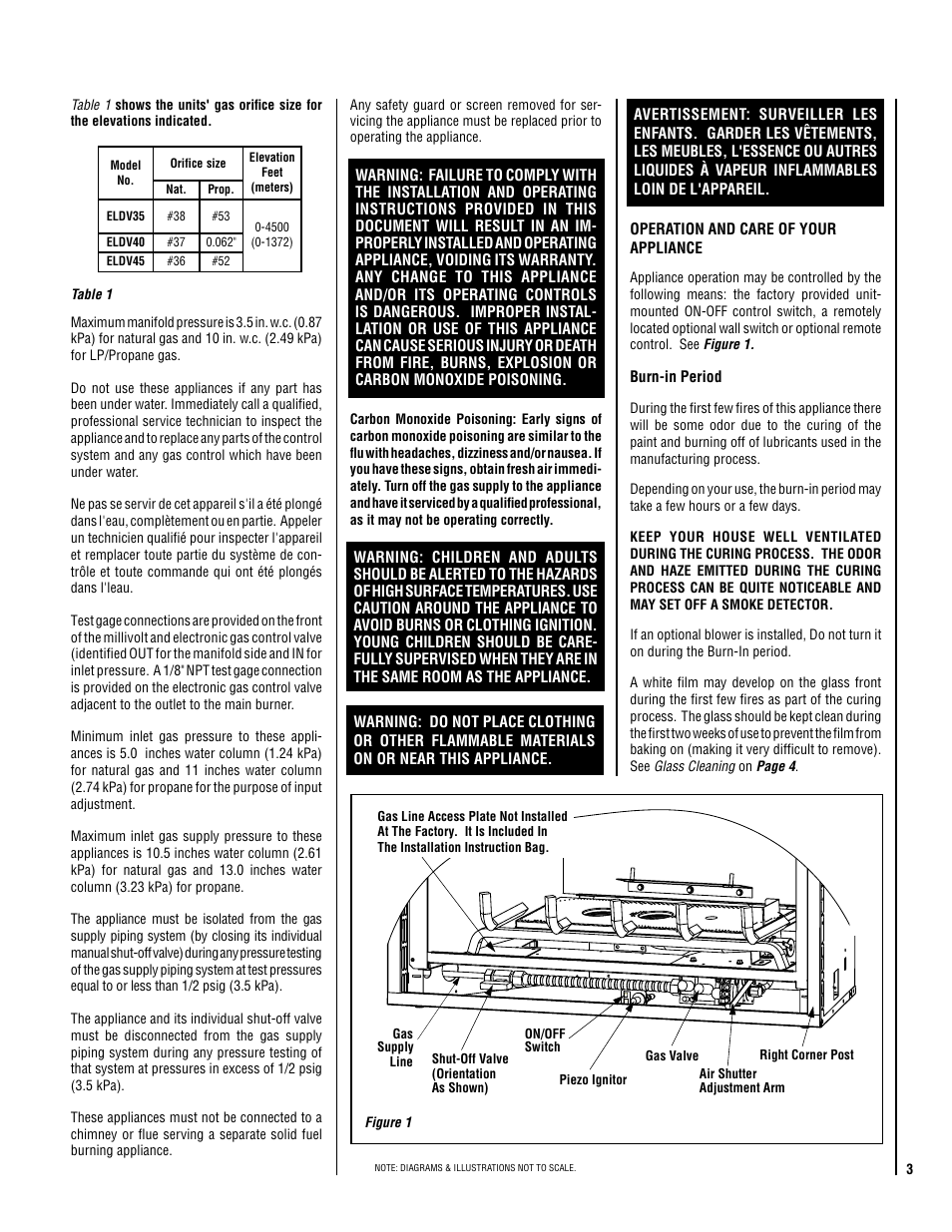Lennox Hearth EN54-VDLE User Manual | Page 3 / 20
