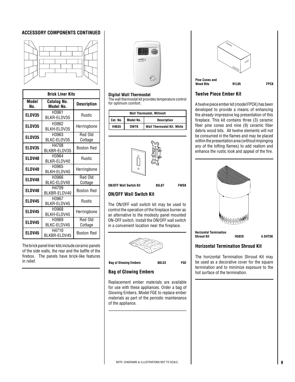 Lennox Hearth EN54-VDLE User Manual | Page 9 / 20
