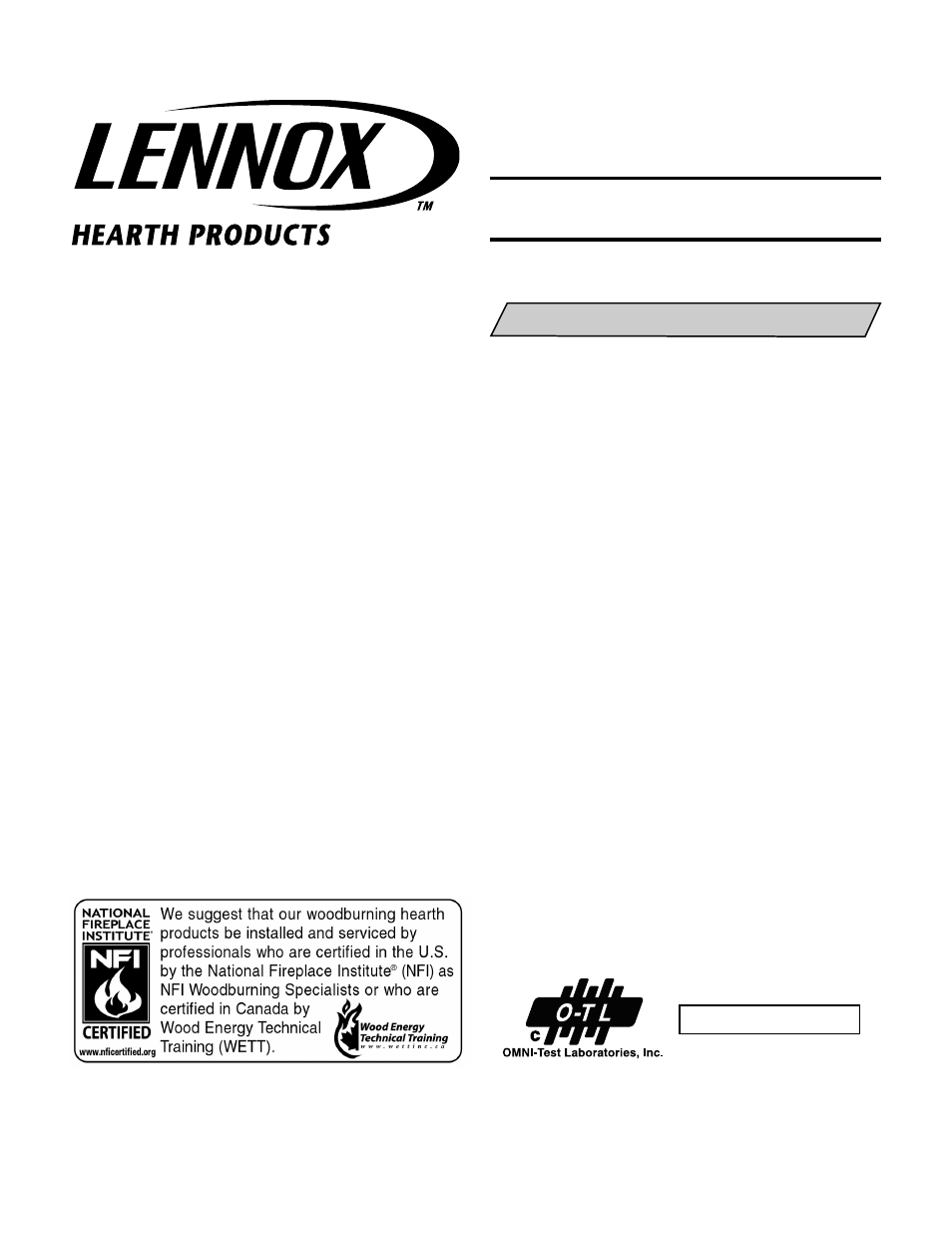 Lennox Hearth CR-3835R User Manual | 24 pages