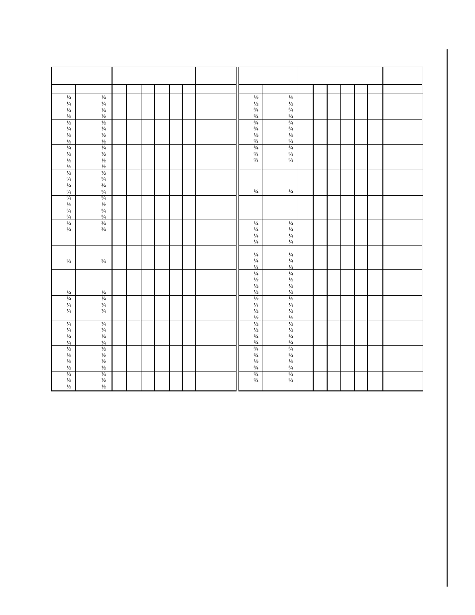 Ftf8 vertical elevation chart | Lennox Hearth CR-3835R User Manual | Page 13 / 24