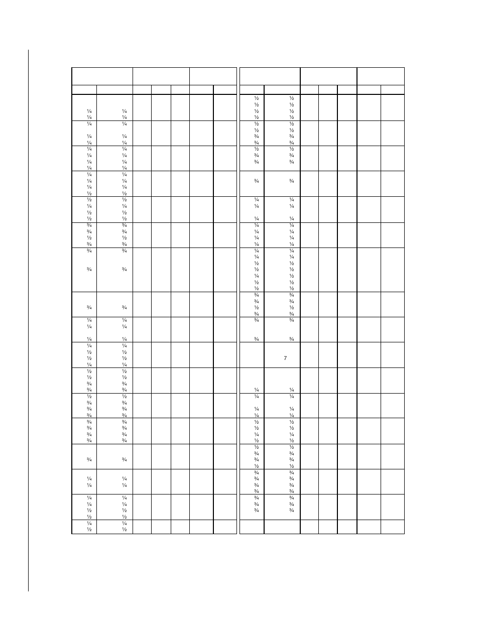 Ftf10 vertical elevation chart | Lennox Hearth CR-3835R User Manual | Page 14 / 24