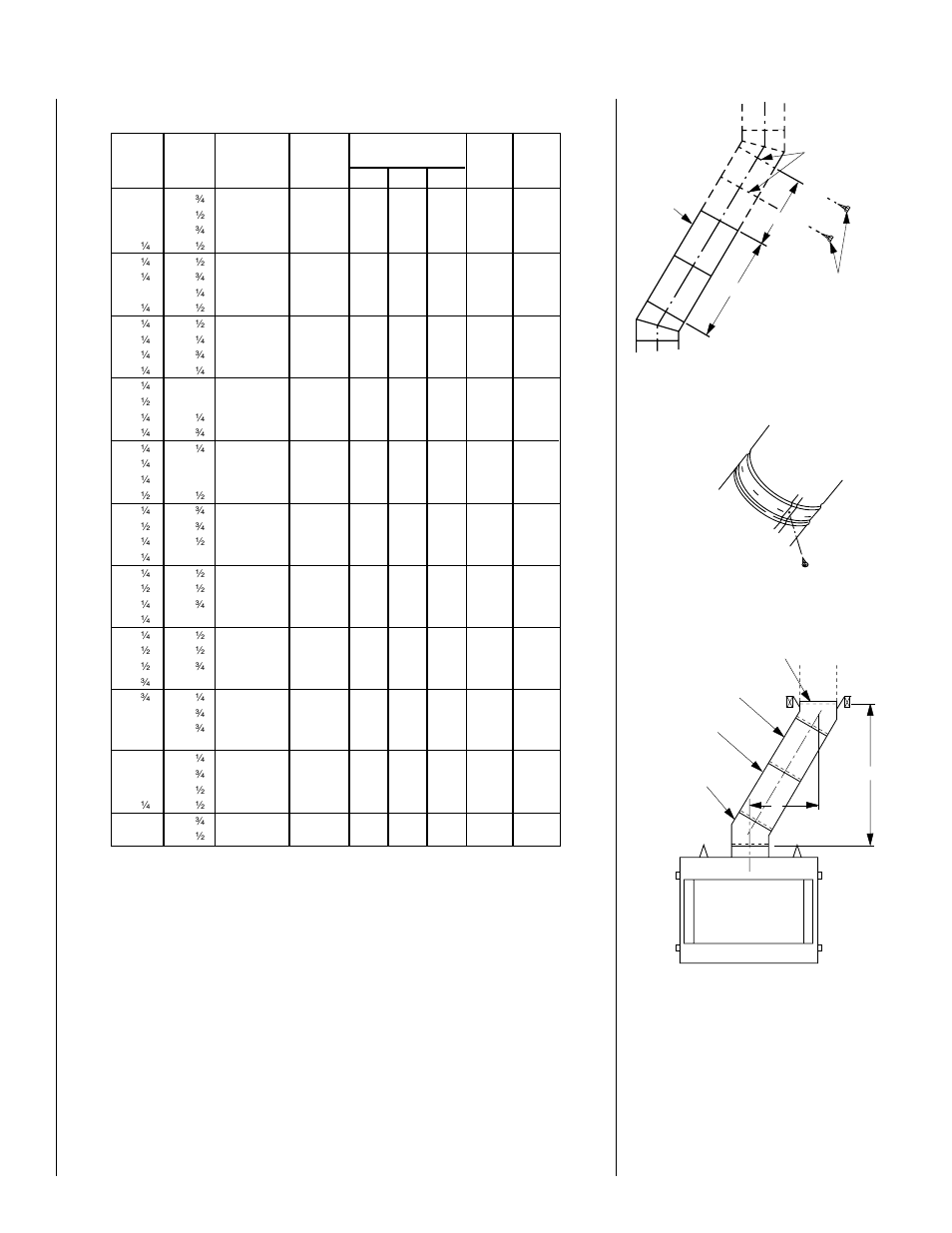 Ftf10 offset elevation chart | Lennox Hearth CR-3835R User Manual | Page 16 / 24