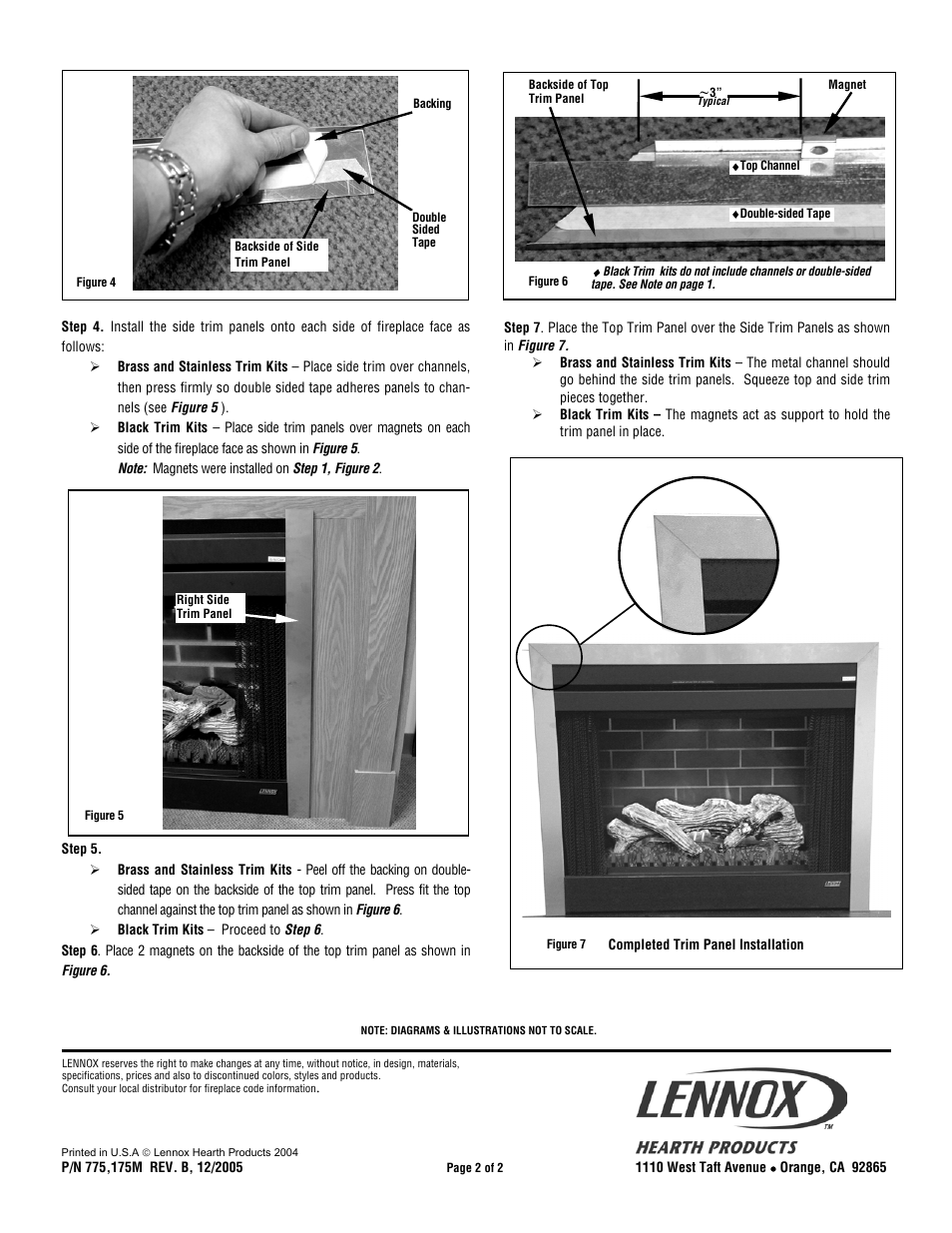 Lennox Hearth TK3-33BL User Manual | Page 2 / 2