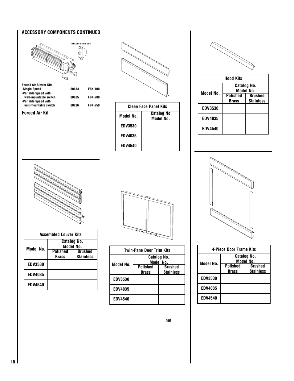 Lennox Hearth B-MPC0353VDE User Manual | Page 10 / 24