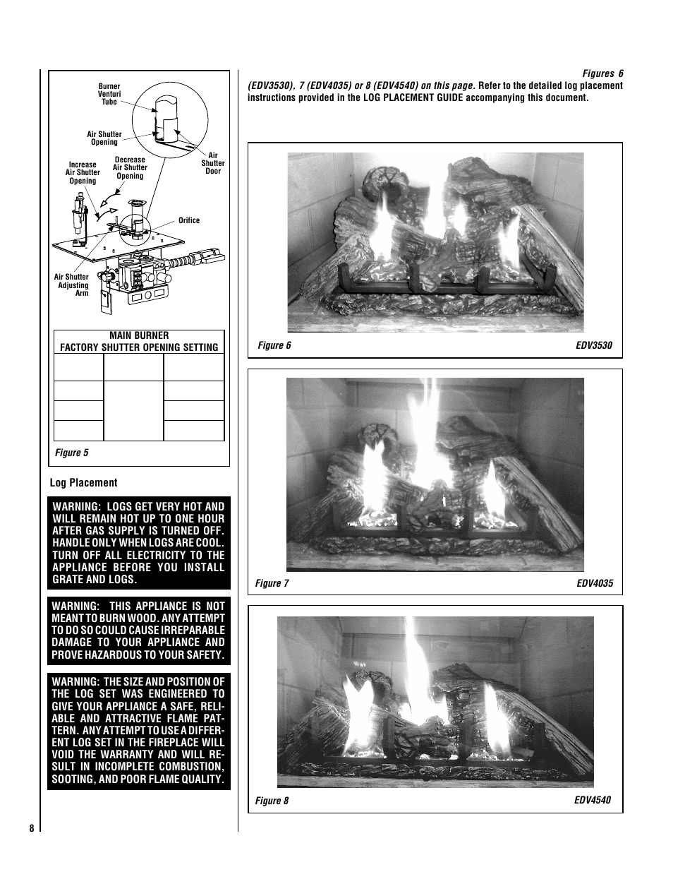 Lennox Hearth B-MPC0353VDE User Manual | Page 8 / 24