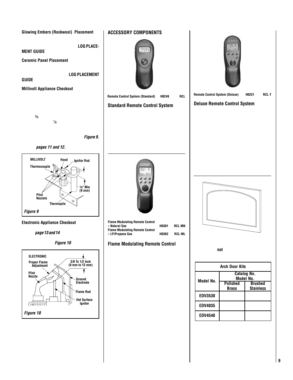 Lennox Hearth B-MPC0353VDE User Manual | Page 9 / 24