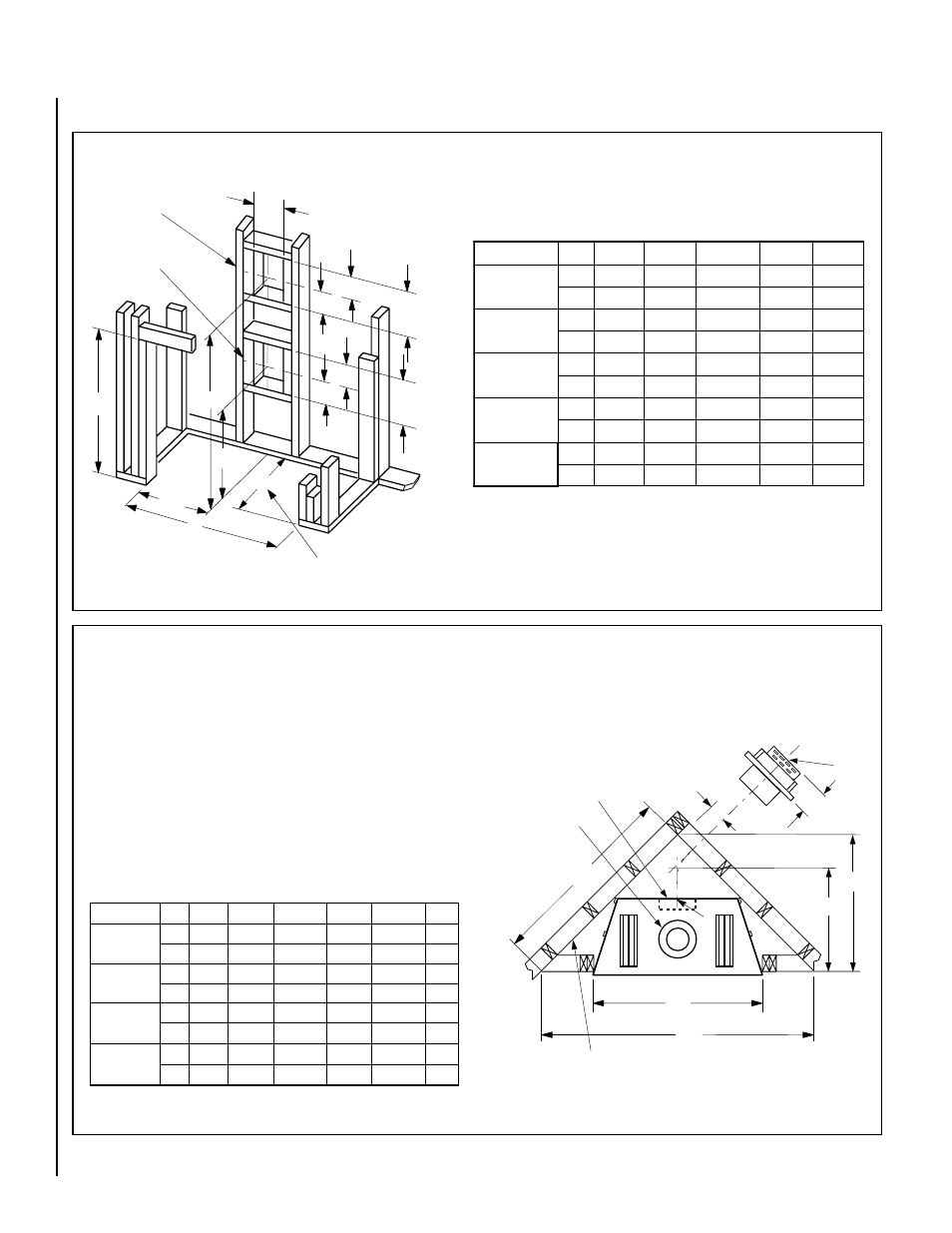 Fireplace framing specifications | Lennox Hearth Direct Vent MPD-40 Series User Manual | Page 8 / 32