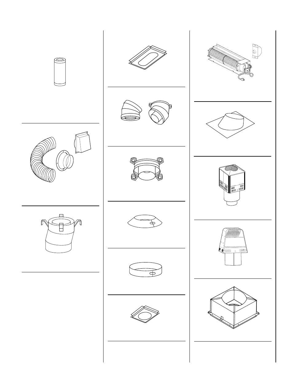 Installation components, Shipping weight 175 lbs | Lennox Hearth Merit Series RDI-36-H User Manual | Page 19 / 20