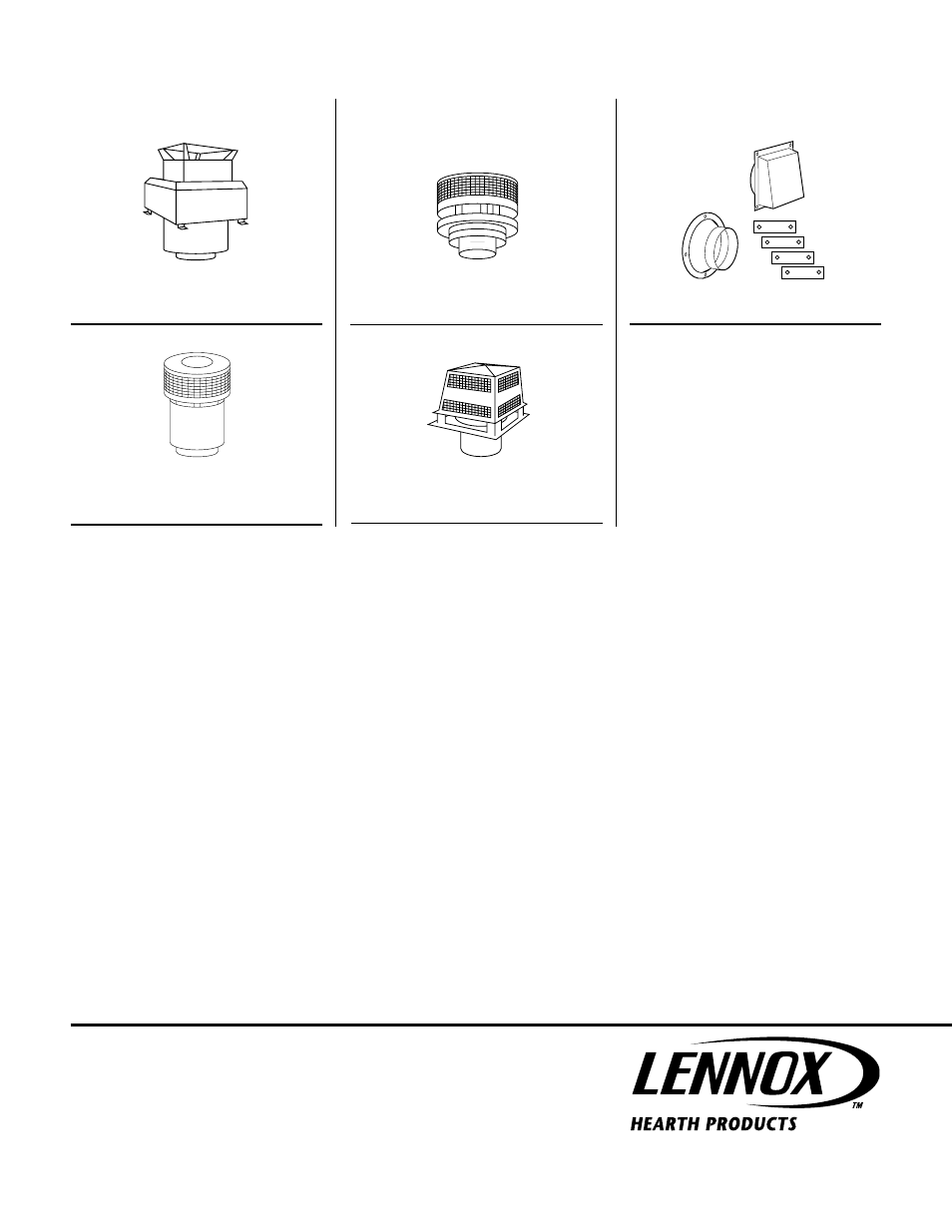 Installation components | Lennox Hearth Merit Series RDI-36-H User Manual | Page 20 / 20