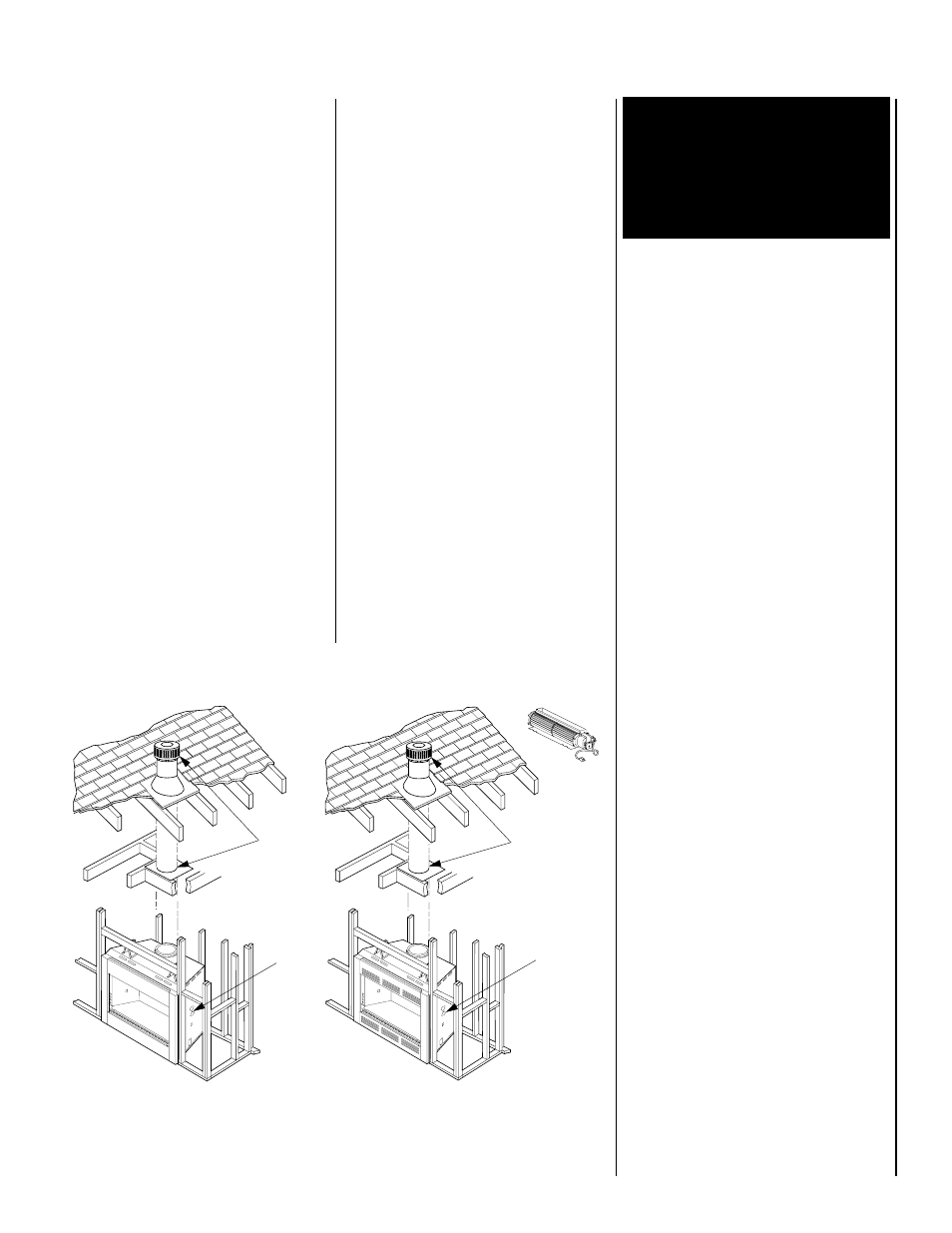 Typical installation | Lennox Hearth Merit Series RDI-36-H User Manual | Page 3 / 20