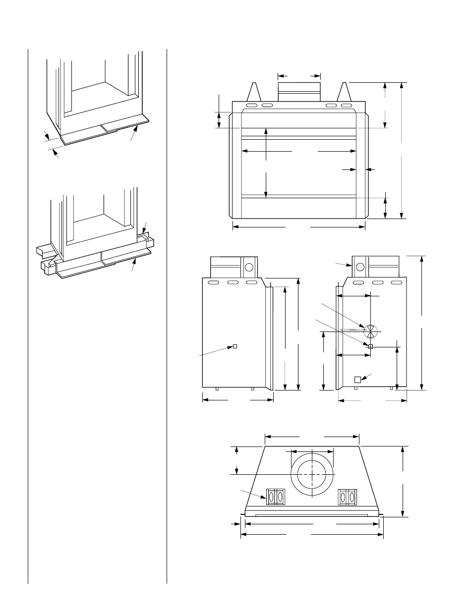 Fireplace specifications | Lennox Hearth Merit Series RDI-36-H User Manual | Page 6 / 20