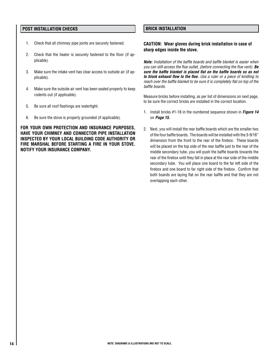 Lennox Hearth STRIKER SWS160 User Manual | Page 14 / 32