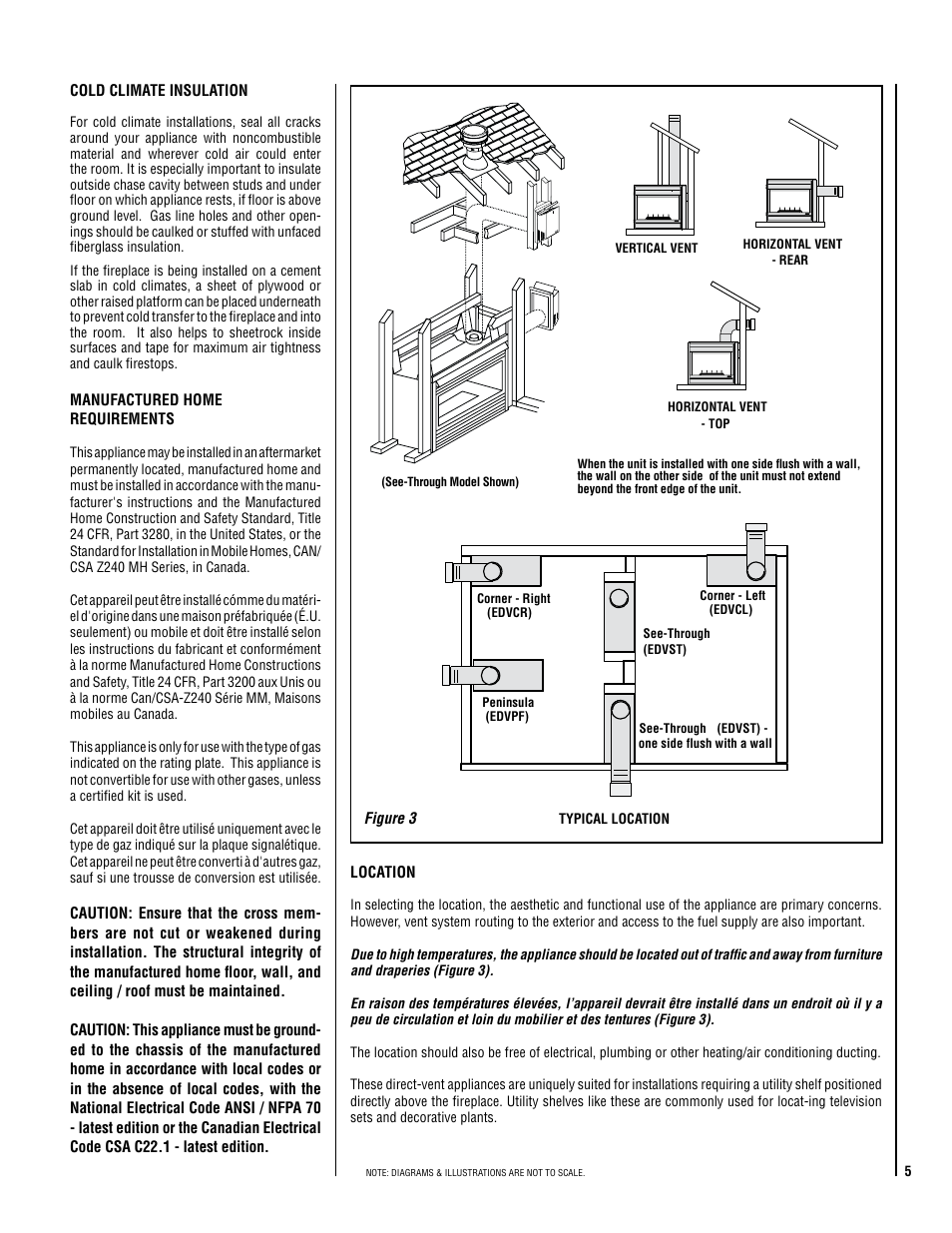 Lennox Hearth ELITE EDVCRPM-B User Manual | Page 5 / 44