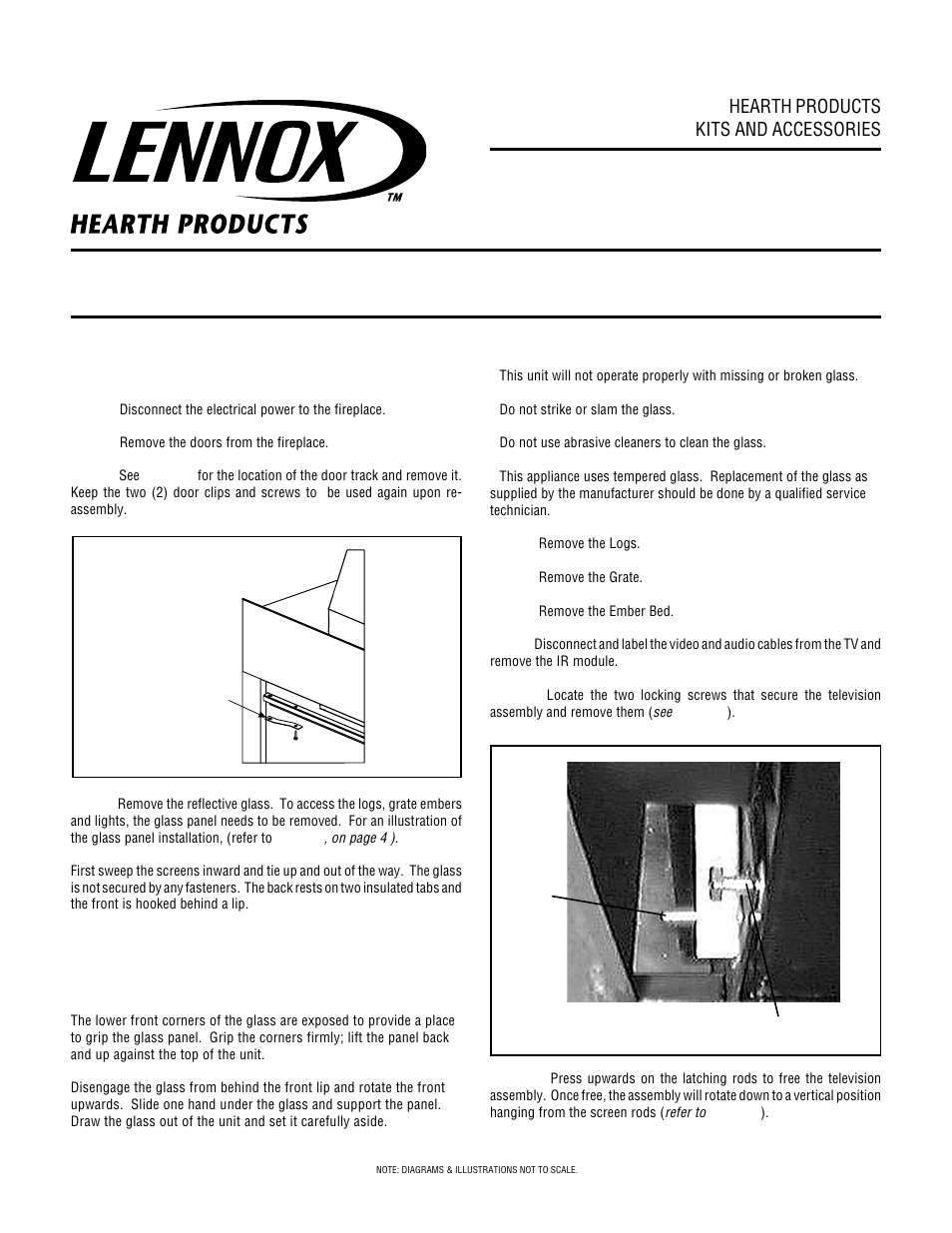 Lennox Hearth H6963 User Manual | 4 pages
