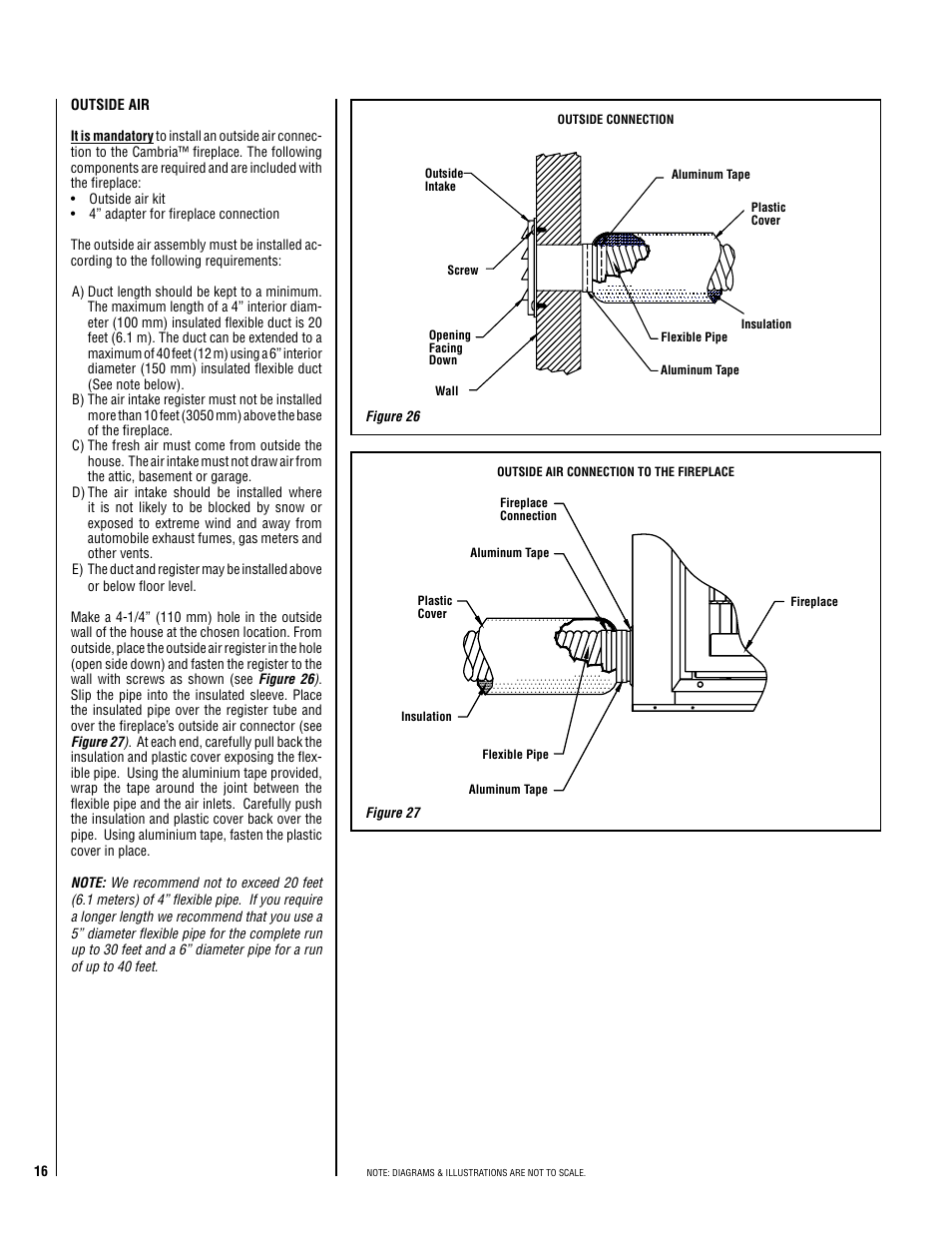 Lennox Hearth CAMBRIA 850 User Manual | Page 16 / 26