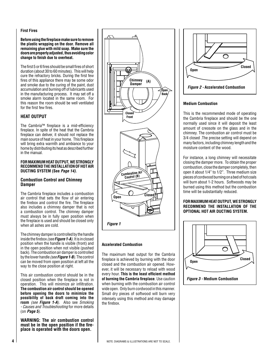 Lennox Hearth CAMBRIA 850 User Manual | Page 4 / 26