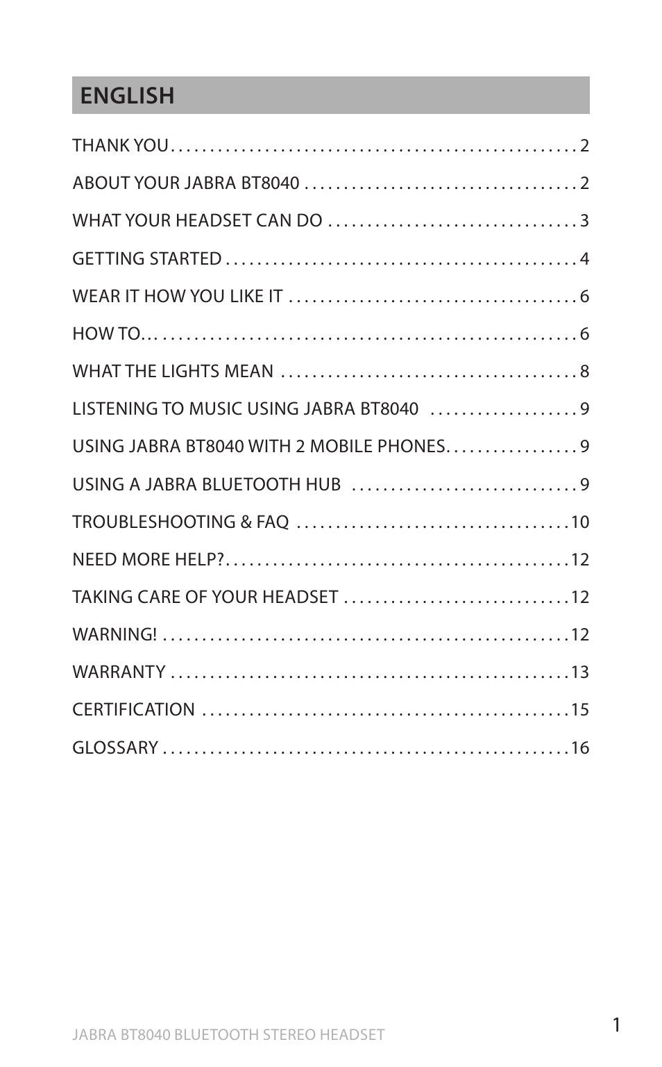 Lennox Hearth BT8040 User Manual | 16 pages