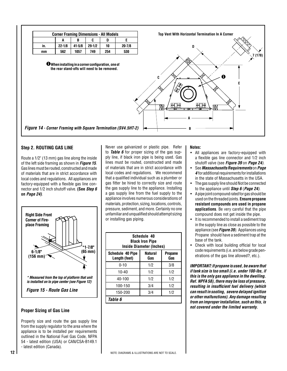 Lennox Hearth ADAGIO-EN User Manual | Page 12 / 36