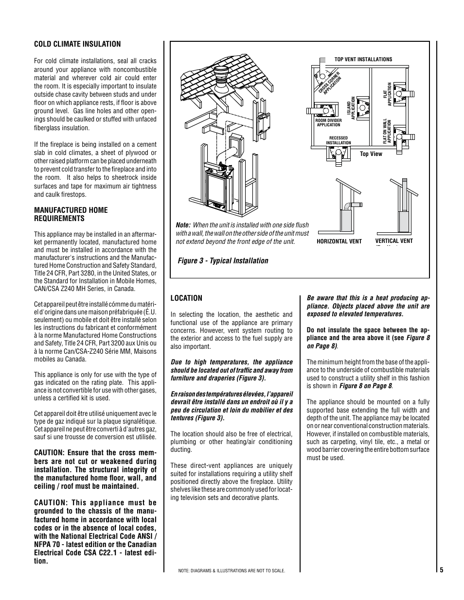 Lennox Hearth ADAGIO-EN User Manual | Page 5 / 36