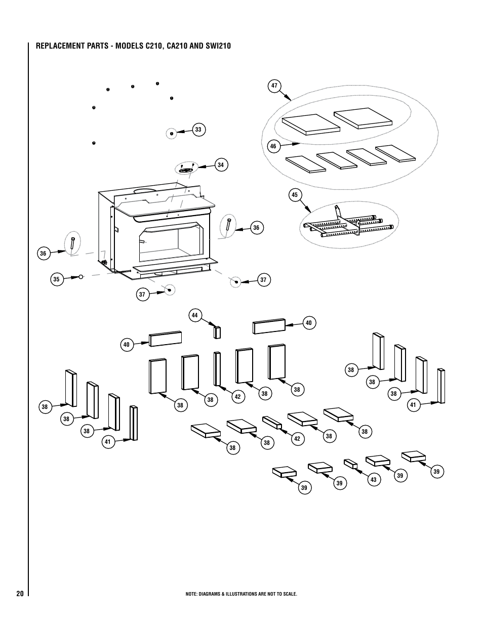 Lennox Hearth C210 User Manual | Page 20 / 24