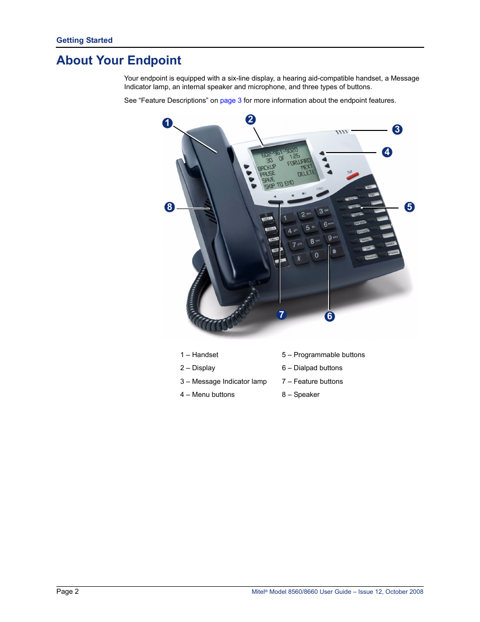 About your endpoint | Lennox Hearth 8560 User Manual | Page 16 / 68
