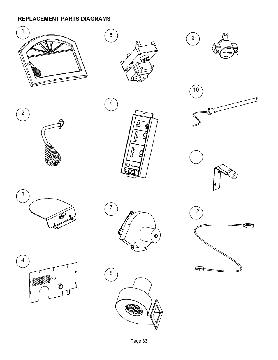 Lennox Hearth T300P User Manual | Page 33 / 40
