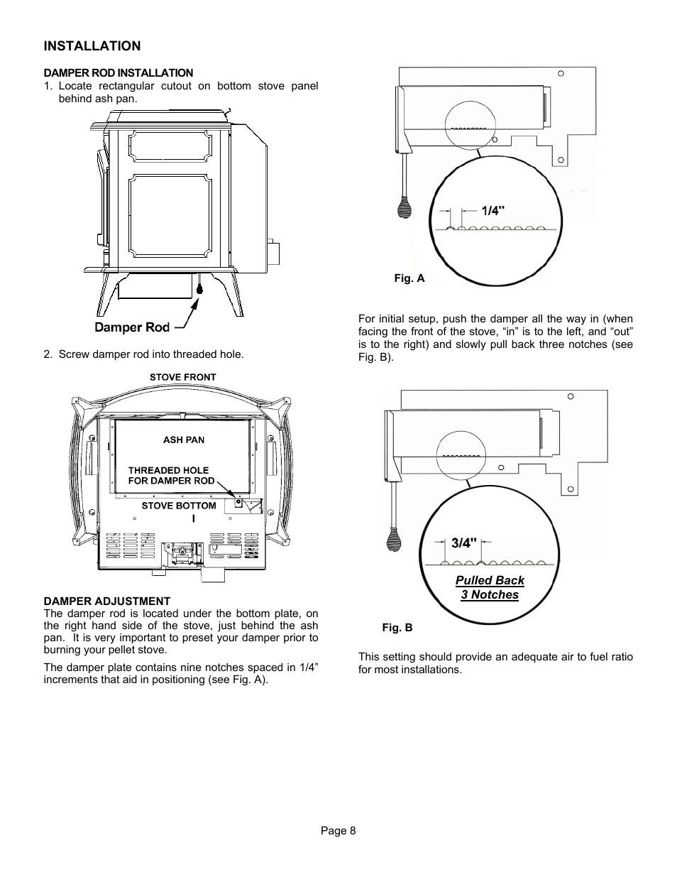 Lennox Hearth T300P User Manual | Page 8 / 40