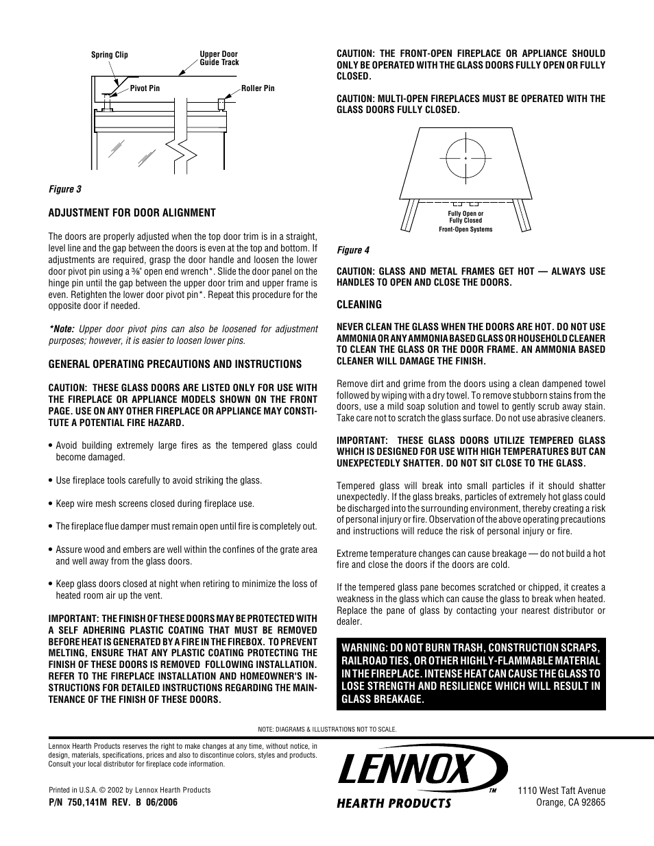 Lennox Hearth MP-36OD User Manual | Page 2 / 2