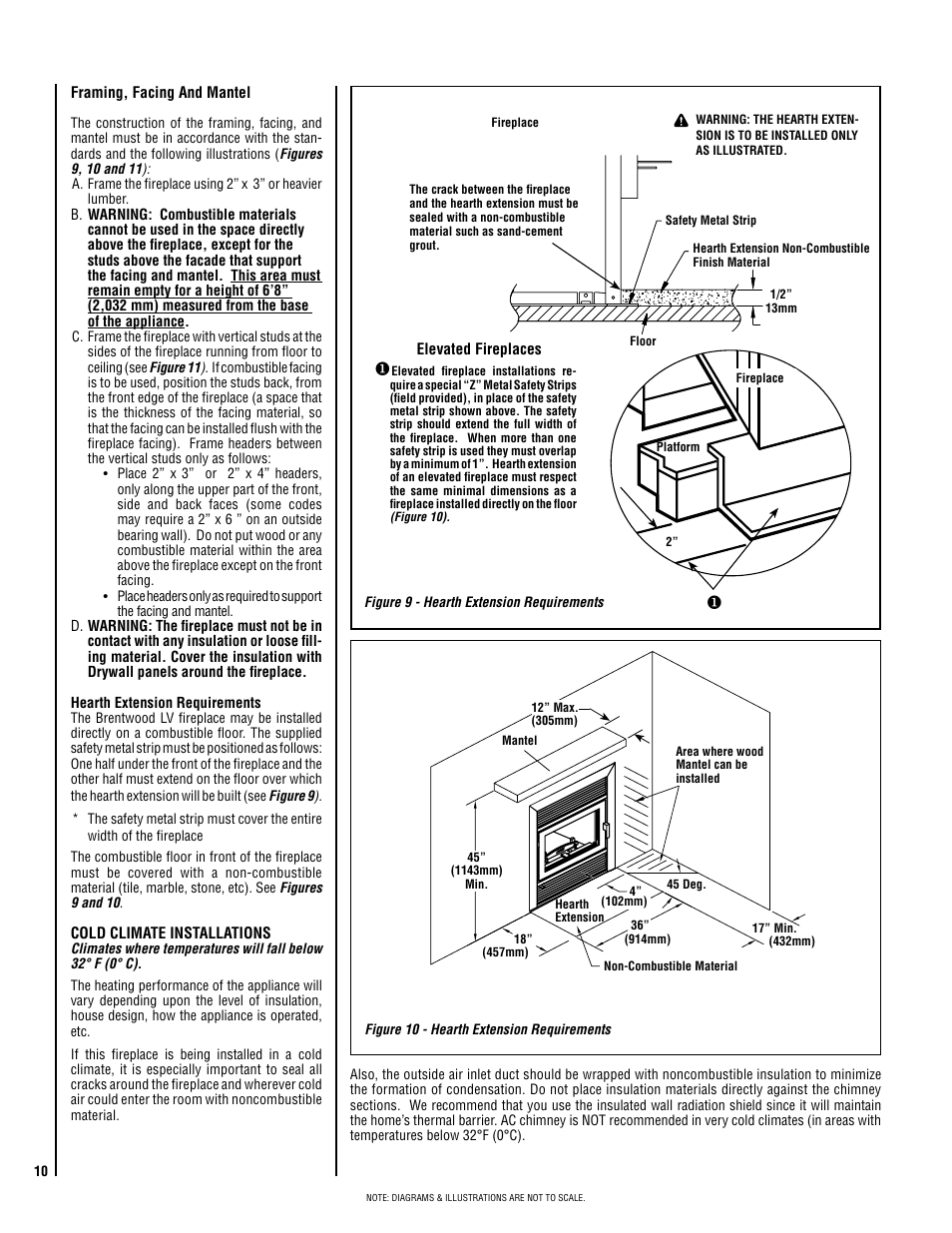 Lennox Hearth BRENTWOOD LV User Manual | Page 10 / 30