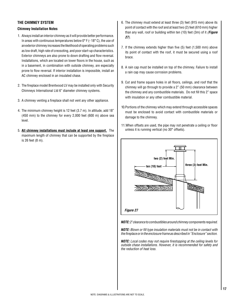 Lennox Hearth BRENTWOOD LV User Manual | Page 17 / 30