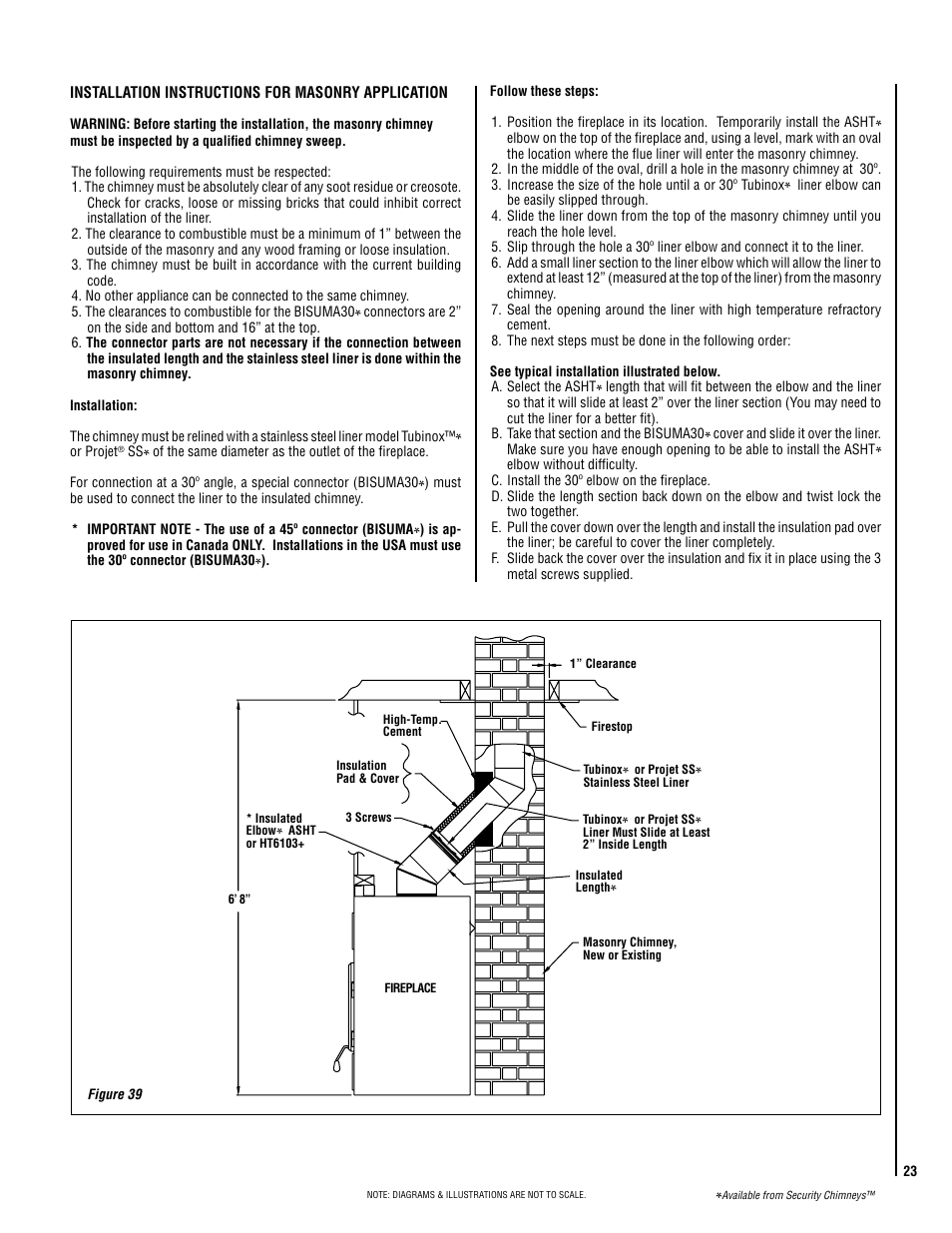 Lennox Hearth BRENTWOOD LV User Manual | Page 23 / 30