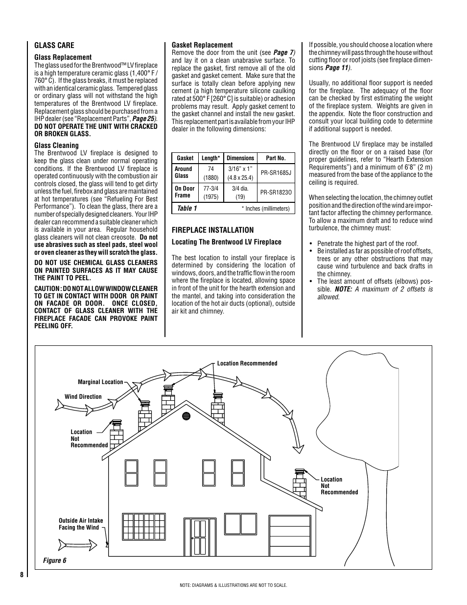 Lennox Hearth BRENTWOOD LV User Manual | Page 8 / 30