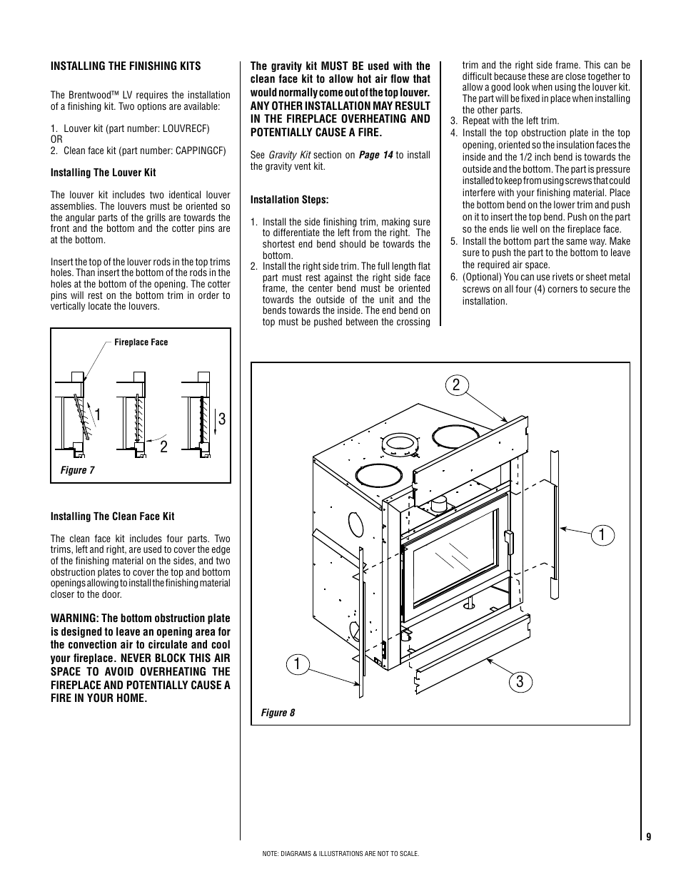 Lennox Hearth BRENTWOOD LV User Manual | Page 9 / 30