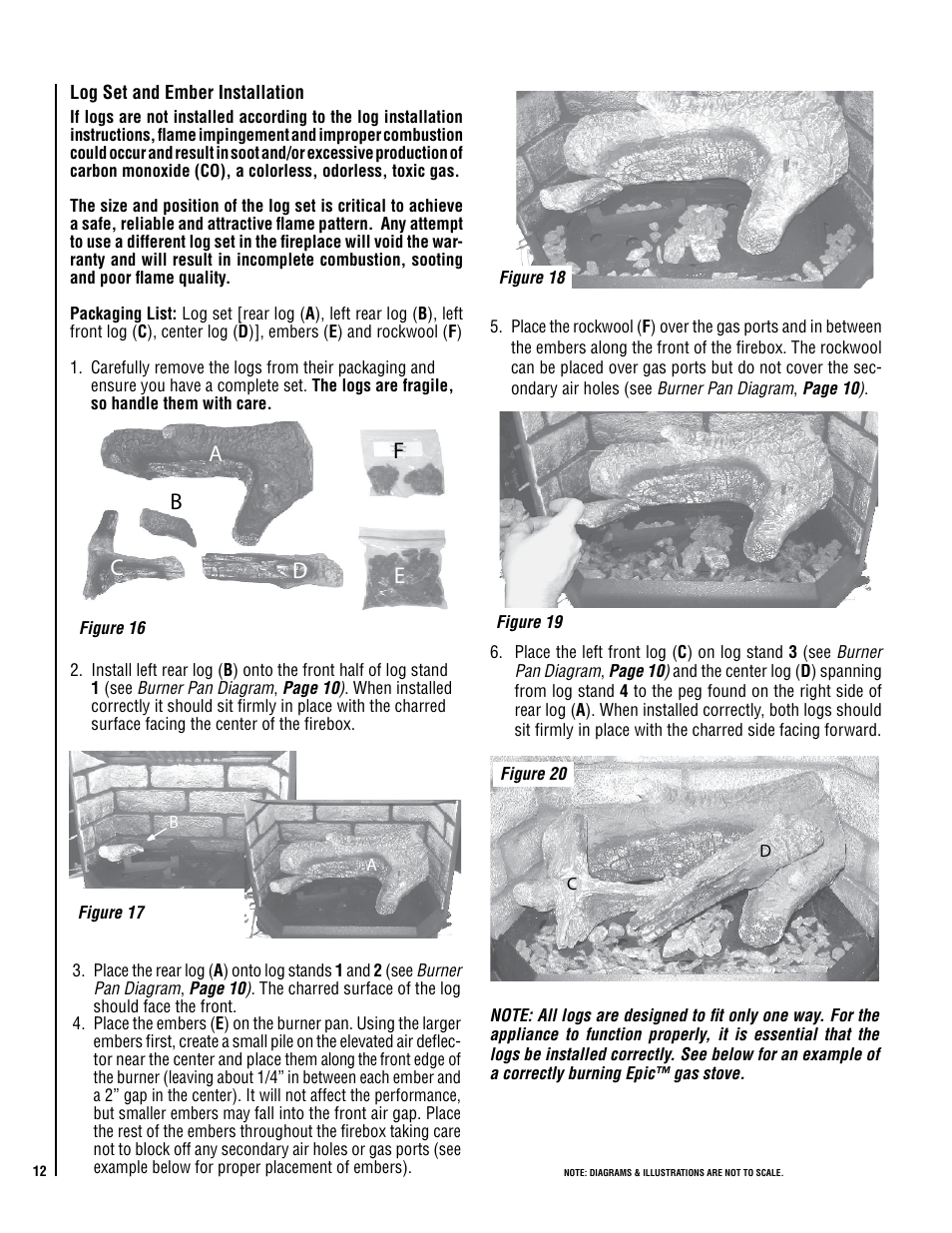 Lennox Hearth EPIC40 User Manual | Page 12 / 36