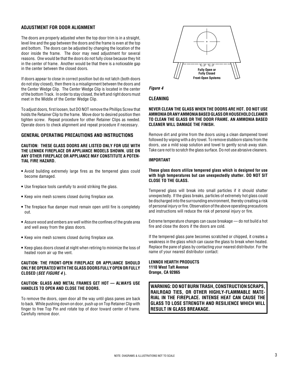 Lennox Hearth 43LSBF-B User Manual | Page 3 / 4