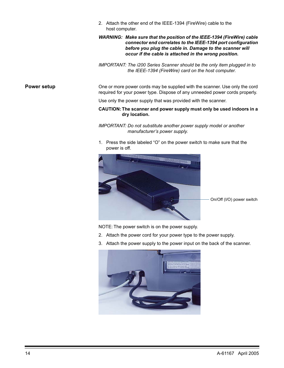 Power setup | Lennox Hearth I200 User Manual | Page 18 / 70