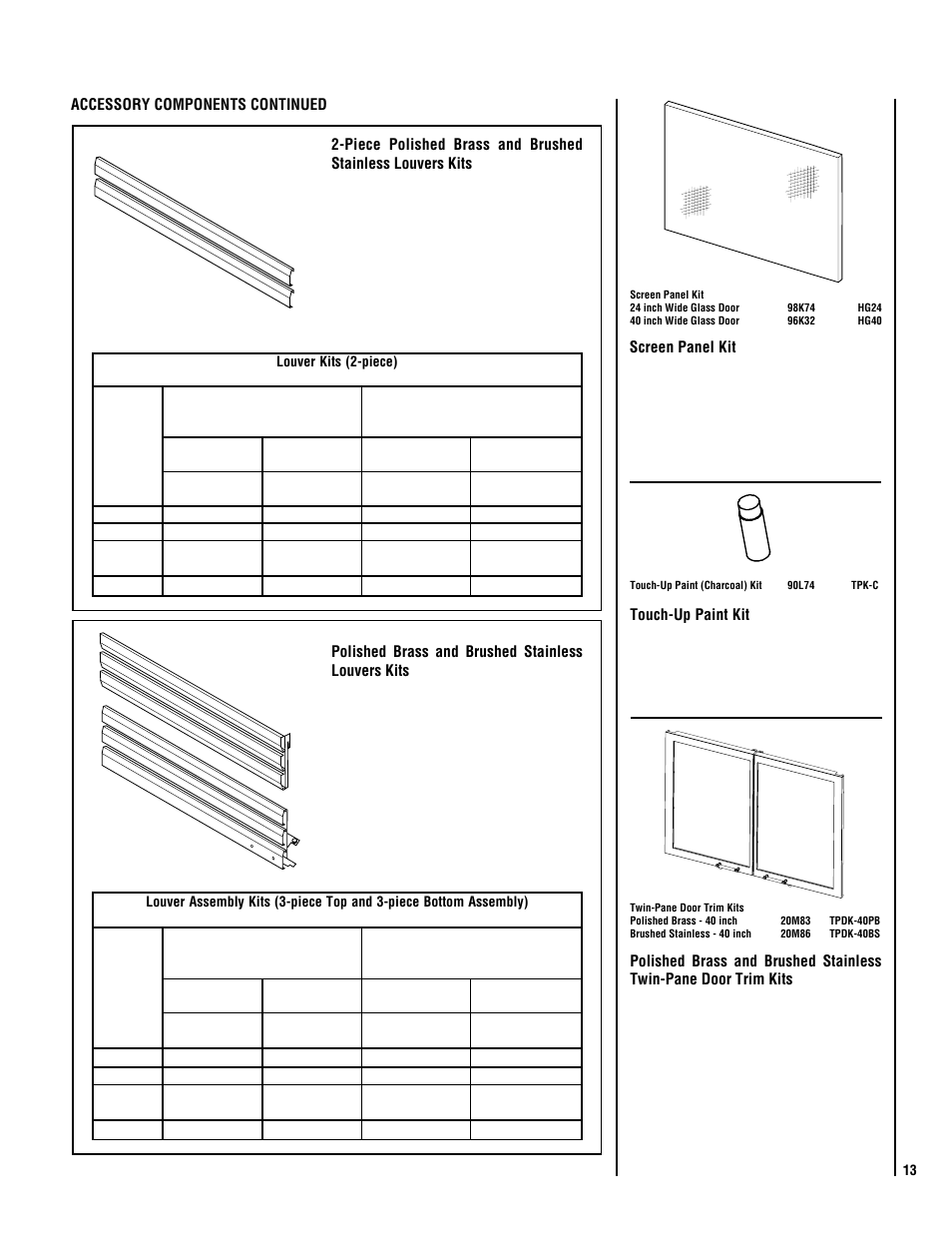 Lennox Hearth ELITE EBSTPM-2 User Manual | Page 13 / 24