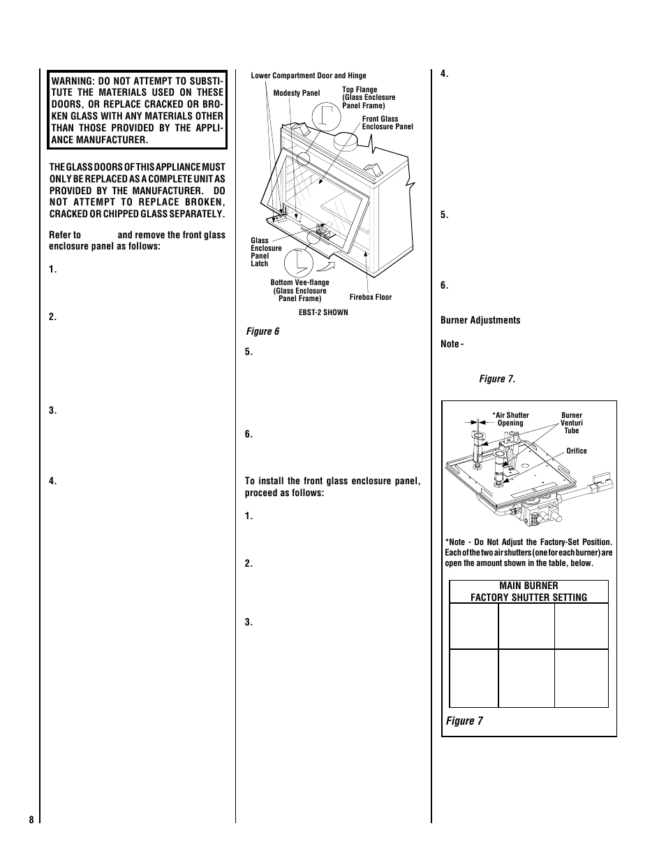 Lennox Hearth ELITE EBSTPM-2 User Manual | Page 8 / 24