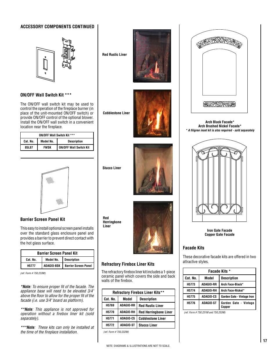 Lennox Hearth ADAGIO-EN User Manual | Page 17 / 28