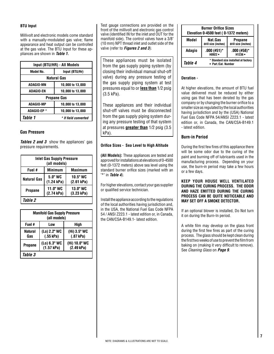 Lennox Hearth ADAGIO-EN User Manual | Page 7 / 28