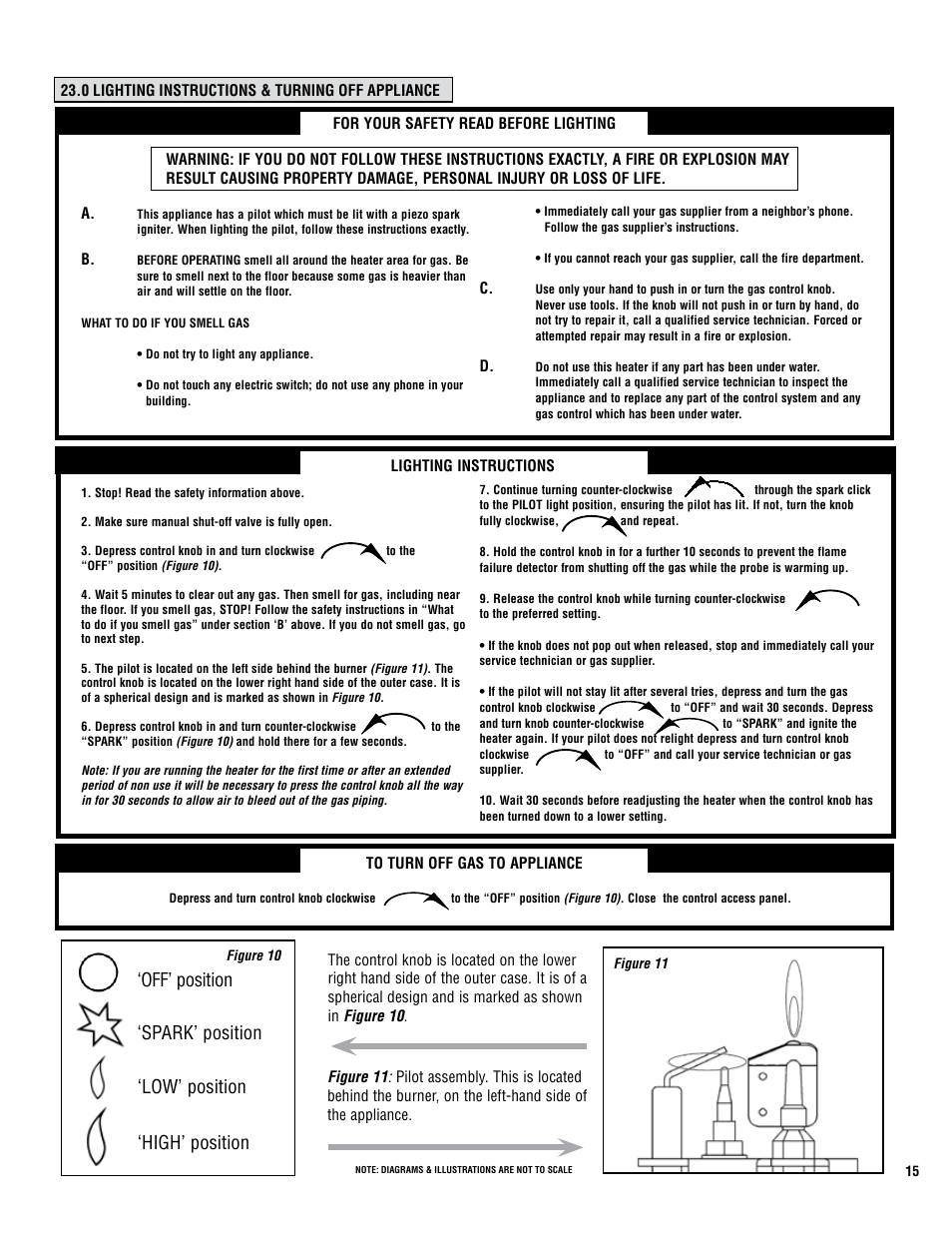 Lennox Hearth X-Fires WS User Manual | Page 15 / 20