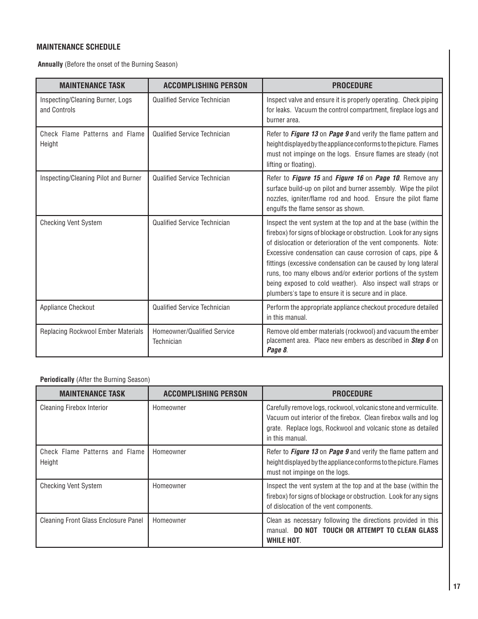 Lennox Hearth MPD35ST-NM User Manual | Page 17 / 20