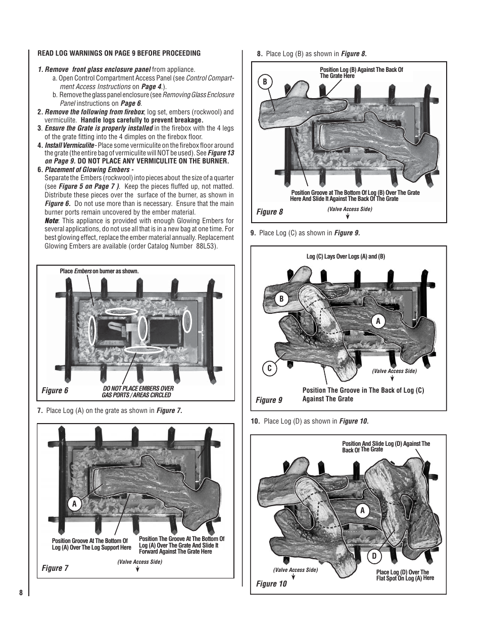 Lennox Hearth MPD35ST-NM User Manual | Page 8 / 20