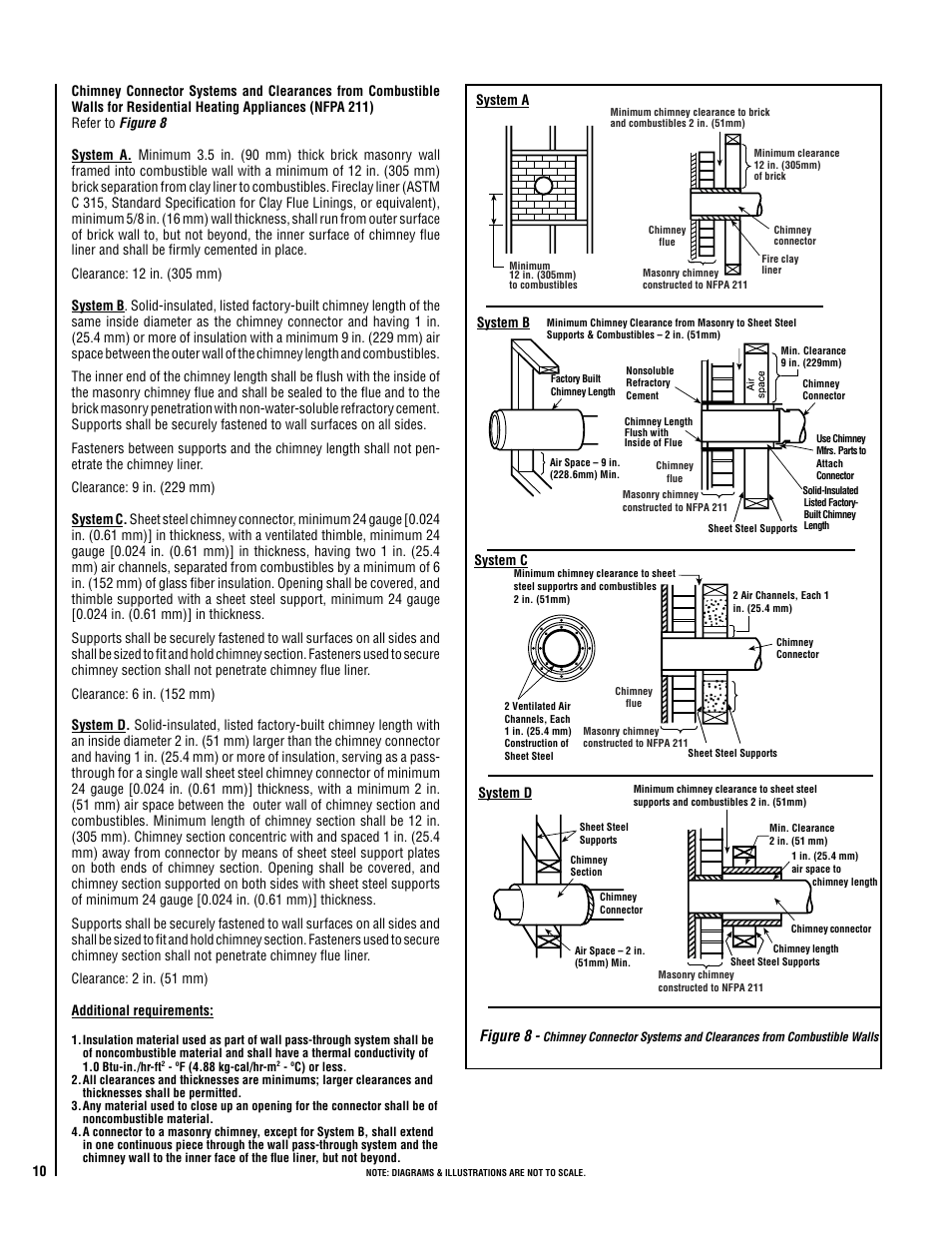 Figure 8 | Lennox Hearth LEGACY S260 T-TOP User Manual | Page 10 / 34